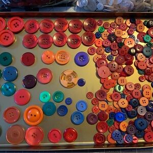 Colorful Button Collection